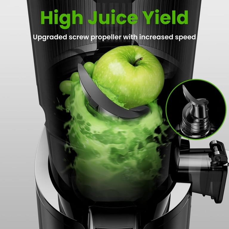 Amumu Cold Press Juicer, Slow Masticating Vegetable Juice