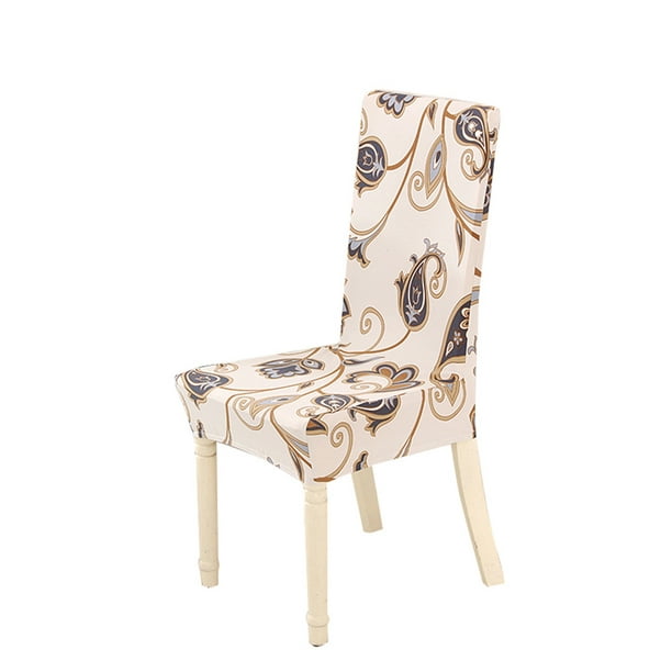 Chair Covers for Dining Room with Printed Patterns, Easy Slip-on