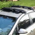 thumbnail image 1 of BESTYASH 2Pcs Car Roof Rack Carrier Black Heavy Duty Water Resistant Material for Car Use, 1 of 8