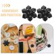 thumbnail image 4 of unbranded 2Ud Cubiertas De Botones Para Camisas En Metal Con Negros Elegantes Y, 4 of 8