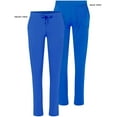thumbnail image 5 of Adar Addition Scrubs for Women - Skinny Leg Cargo Drawstring Scrub Pants - A6104T - Royal Blue - M, 5 of 7