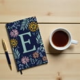 thumbnail image 2 of Personalization Mall Flowery Initial Journal, Mint and Navy, A, 2 of 4