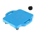 thumbnail image 2 of Tabla de suelo para niños, tabla para sentarse, actividades al aire libre, habilidades motoras finas con asas, equipo de juego interior para parque y Azul, 2 of 8