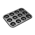 thumbnail image 5 of OIUR Donut Baking Pan 6-Count Carbon Steel Nonstick Donut Pan for Baking Easy Release Doughnut Molds Multifunctional Bakeware for Cakes Muffins Pies, 5 of 7