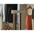 thumbnail image 2 of Great American Barstool Sliding Belt Rack Organizer - Foldable, Hardware Included - White — Standard Mounting Hardware, Drop-In Replacement, 2 of 3