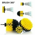 NEW Drill Brush Set Power Scrubber Brushes Cleaner for Car Carpet Wall