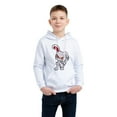 thumbnail image 5 of Kufutee Women's Long sleeve top Rabbit print Special Hoodie Jacket, 5 of 6