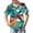 #A07-Turquoise, variant on Abcomgle Boys Button Down Shirt Size 10-12 Summer Palm Tree Print Boys Vacation Shirts Button Down Short Sleeve Vacation Hawaiian Outfit for Boys,Turquoise,5-6Years