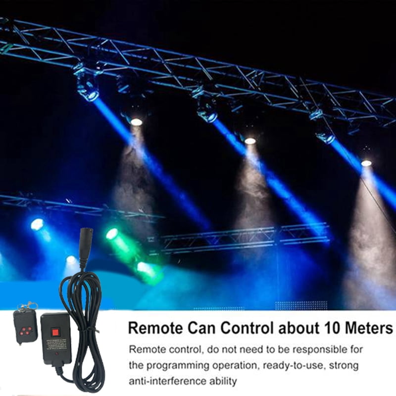 2X Wired Remote Controller for Fog Machines for 400W 900W 1500W Foggers Ideal for Stage Effects and Mist Generation