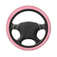 thumbnail image 3 of Haiem Sparkly Pink Glitter Print Steering Wheel Cover 15 Inches for Women Men, Neoprene Anti-Slip Cute Car Steering Wheel Grip Wrap Car Accessories Protective Case Cover, 3 of 8