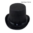 thumbnail image 4 of Minnieouse Sombrero de copa, accesorio de Cosplay, suministros multiusos para fiestas, accesorios de barra de tela no tejida, tocados para el hogar Sombreros Negro/Adulto/Alto Minnieouse AP012305-04, 4 of 6
