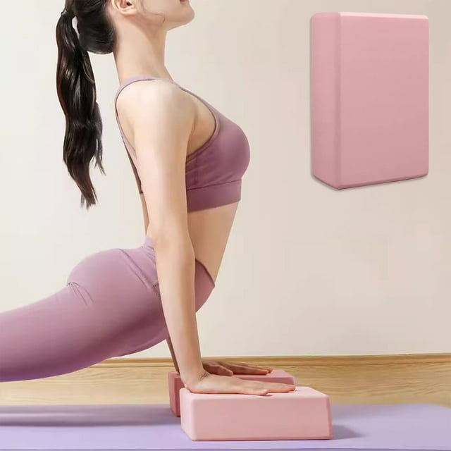 High Density EVA Yoga Brick Non Slip Exercise Block For Yoga Dance Waterproof Comfortable Grip Ideal For Adults And Kids