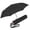 Black, variant on T.200 Duomatic Compact Rain Umbrella in Black– Wind Tunnel Tested to 93 mph, Aluminum Steel Fiberglass Frame, 38in Canopy, OEKO-TEX, High-Performance Automatic Travel Umbrellas