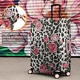 thumbnail image 4 of Pioneer Flower Floral Print Pattern Luggage Cover Fashion Suitcase Cover Baggage Covers Fit 25-28 Inch Luggage (Go Travel), 4 of 5