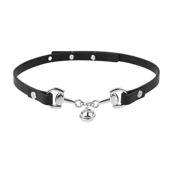 Black Layered Necklace For Woman Gothic Leather Choker Necklace Submissive Day Collar Necklace Necklace For Woman Necklace