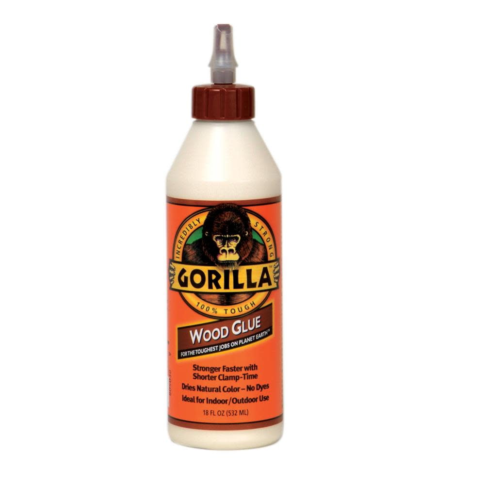 Gorilla Glue 18oz. Wood Glue. Color: White / Cream