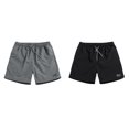 thumbnail image 1 of *2 Pcs Shorts de Plage pour Hommes Sans Filet Maillots de Bain Shorts de Plage pour Hommes Shorts de Bain pour Hommes Grande Taille Maillots de Bain pour Hommes Maillots de Bain pour Hommes Shorts de Bain pour Hommes *2 Pcs, 1 of 3