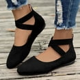 thumbnail image 6 of Shoes for Women,Casual Shoes For Everyday Wear Comfortable Closed Toe Design Easy On Style Versatile Flat Footwear For Dresses And All Seasons,Walking Shoes(Size:9), 6 of 6
