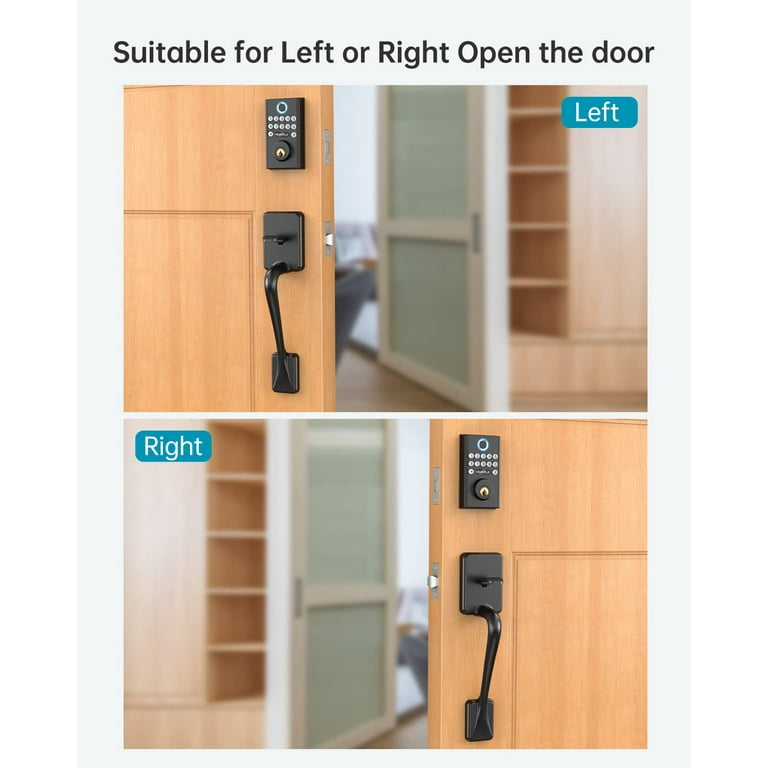 Electronic door handle lock deals
