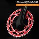 thumbnail image 5 of Plato de bicicleta de carretera aleación de Aluminio 130BCD rojo Sunnimix, 5 of 6