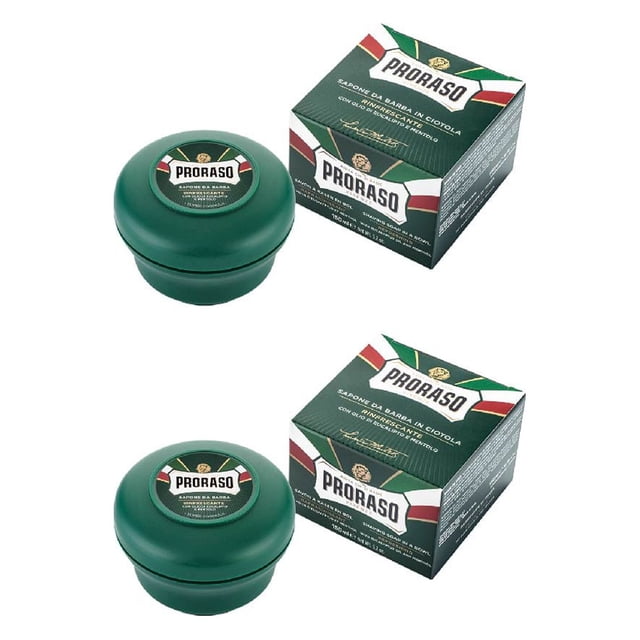 Proraso Duopack JabóN para Afeitar en Tarro Eucalipto y Mentol 150 ml