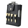 thumbnail image 3 of Set de regalo de termo de golf para hombres y mujeres, cumpleaños, personalizado, de acero inoxidable Negro, 3 of 9