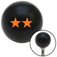 thumbnail image 1 of American Shifter  Orange Major General Black Shift Knob with M16 x 1.5 Insert Shifter Auto Manual, 1 of 1