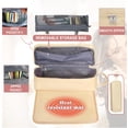 thumbnail image 4 of Bolsa de viaje para herramientas de pelo FAMOPLAY con almohadilla resistente al calor para mujer, 4 of 6