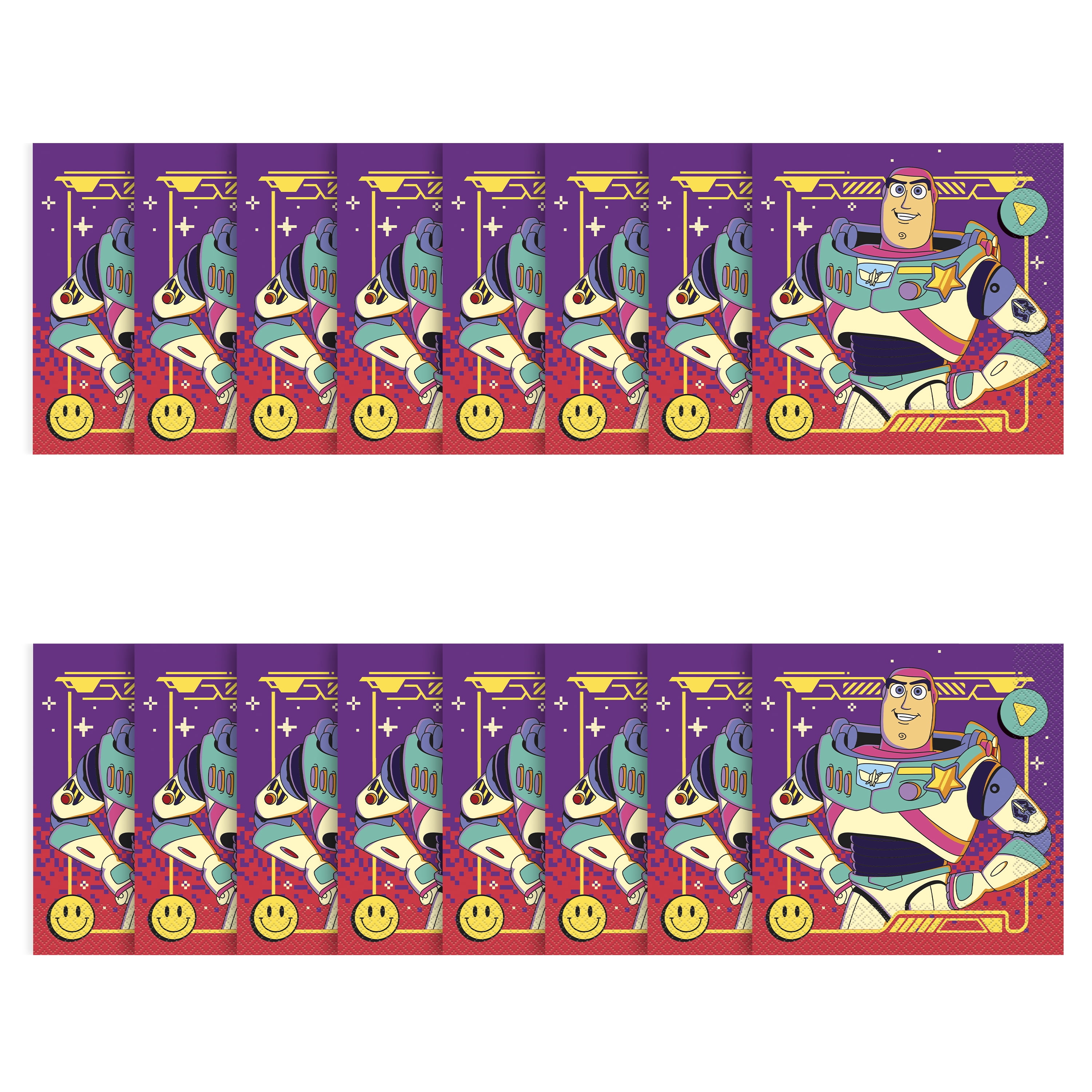 Toy Story 16 Count 6.5IN x 6.5IN Multicolor Lunch Napkins