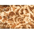 thumbnail image 1 of Ahgly Company Indoor Rectangle Abstract Orange Modern Area Rugs, 8' x 12', 1 of 4