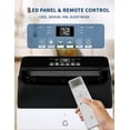 thumbnail image 2 of YUSAZENS 14000 BTU Portable Air Conditioner Cools Up to 700 Sq Ft Auto-Evaporation Low Noise LED Display 24H Timer Remote Control Window Kit Included, 2 of 8