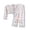 White, variant on Two Piece Kids Outfit Girls Summer Fashion Clothes Plaid Crop Tops Wide Leg Cargo Pants Athletic Playwear Lounge Wear 9 Years, Blue