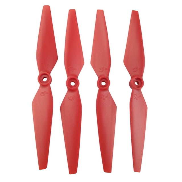 4 Piezas CW CCW Propellers para B2C RC Quadcopter Zulema Rojo