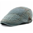 thumbnail image 3 of SikaFu New Caps Hats for Men Women Cotton Denim Male Hats Adjustable Berets Unisex Casual Newsboy Flat Caps Men Women Beret Caps, 3 of 6