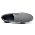 thumbnail image 2 of CMR CHAMARIPA Gray Nubuck Elevator Shoes For Men - Men's Casual Slip-On Shoes To Look Taller 6 CM / 2.36 Inches, 2 of 11