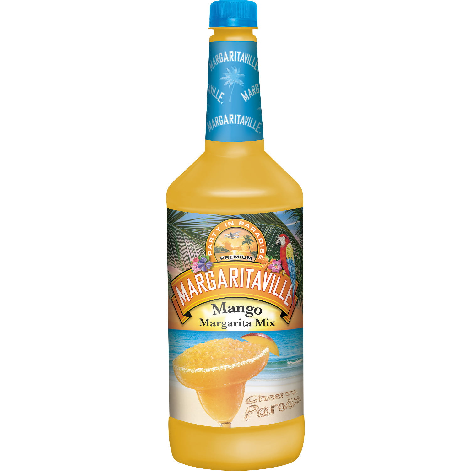 Margaritaville Mango Margarita Mix, 1 L Bottle, 6 Count - Walmart.com.