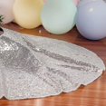 thumbnail image 3 of Embroidered and Sequined Holiday-Sequin Tree Skirt-24Inch Christmas Tree Skirt Polyester Christmas Tree Skirt 24 Inch Diameter Round Small Tree Skirt for Small/Slim/Pencil Tree, 3 of 7
