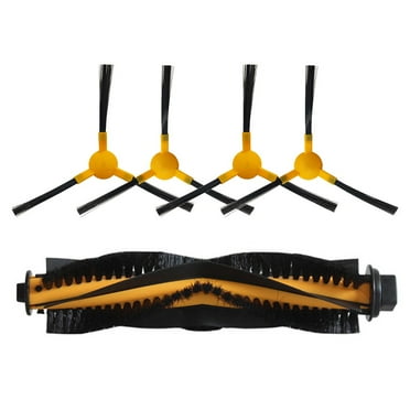 Replacement Main Roller And Side Brushes Kit for Bobsweep Pethair Slam Robot Vacuum Cleaner Accessories Parts Set
