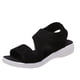 thumbnail image 2 of Sandalias de playa planas con punta abierta para vacaciones informales sólidas para mujer Wmkox8yii  ytu7822, 2 of 5