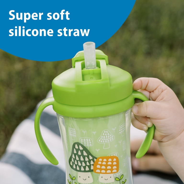 Dr. Brown's Milestones Insulated Sippy Cup with Straw Handles