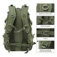 thumbnail image 3 of Mochila  Bloosom Tactica De Cámping Impermeable Gran Capacidad 45l Green, 3 of 4