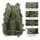 thumbnail image 3 of Mochila  Bloosom Tactica De Cámping Impermeable Gran Capacidad 45l Green, 3 of 4