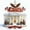 B, variant on 250 Year American Anniversary, Star-Framed White House Printed Acrylic Ornament USA Patriotic Decor Holiday Collectible for History Lovers, Home Tree