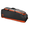 thumbnail image 4 of Louisville Slugger Omaha Rig Wheeled Bag, Orange, 4 of 10