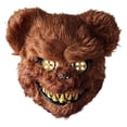 thumbnail image 1 of Máscara de peluche espeluznante de Halloween, apariencia realista, tamaño apropiado, accesorios de Halloween para fiestas temáticas de terror, 1 of 1