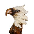 thumbnail image 3 of Imitation Wood Animal Head Statue Decoration Office Desktop Desktop Table Wine Sculpture eagle, 3 of 8