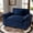 Blue, variant on JULY'S SONG Oversized Accent Chair with Arms, Chenille Comfy Cloud Sofa Chairs in Living Room, Cozy Chair and a Half with Deep Seat, Modern Reading Chair for Bedroom, Terracotta