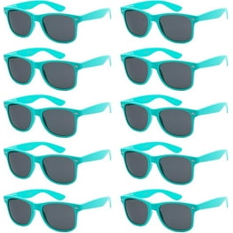 10 Junie Kid Size Plastic Sunglasses Pack Lenses UV Protection