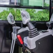 TYPHON TERROR XXV 2.7 Ton Mini Excavator with AC/Heater Cabin | 25.1 HP Kubota D1105 | Retractable Tracks