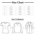 thumbnail image 4 of Women's T Shirts Autumn Winter Crew Neck Pocket Split Long Sleeve Casual Loose Top T Shirt For Woman Tops For Women, 4 of 6